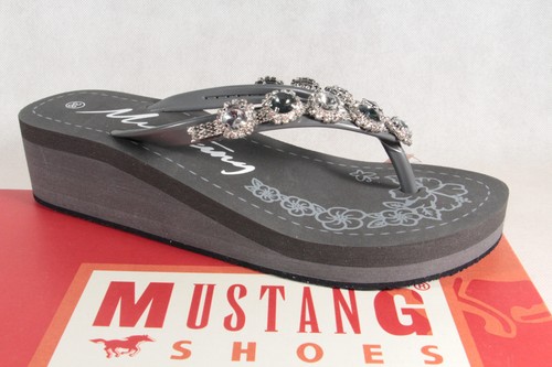 Mustang zehenstegpantolette - mustang,